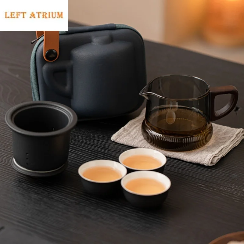 Teapot and Tea Cup Set Kit Household Tea Making Travel Tea Set Outdoor Portable Bag Chinese Tea Set Supplies 1 Bowl 3 Cup
Teapot and Tea Cup Set Kit Household Tea Making Travel Tea Set Outdoor Portable Bag Chinese Tea Set Supplies 1 Bowl 3 Cup