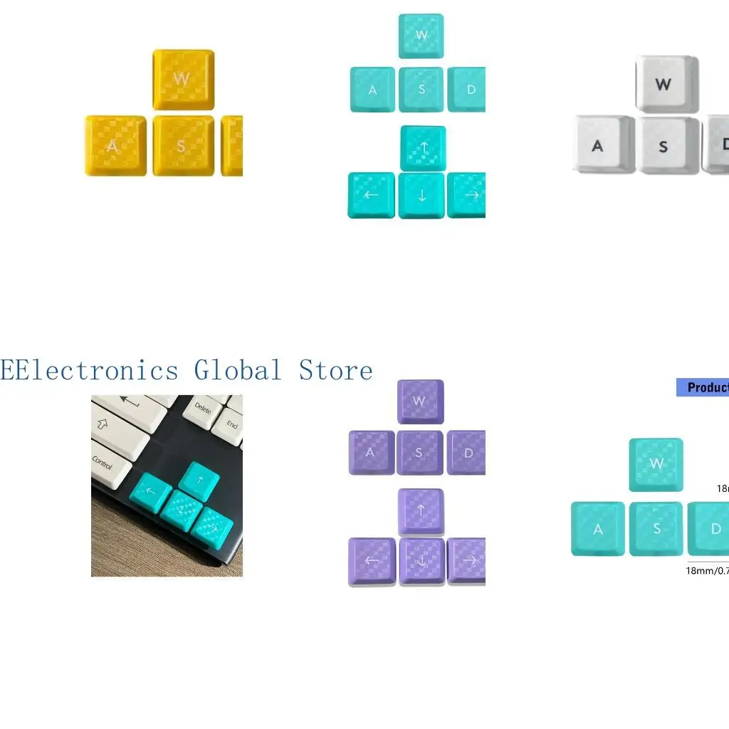 462B Keycap Replace Creative Textured Keycaps for G813 G913 G913TKL Keyboards Models
462B Keycap Replace Creative Textured Keycaps for G813 G913 G913TKL Keyboards Models