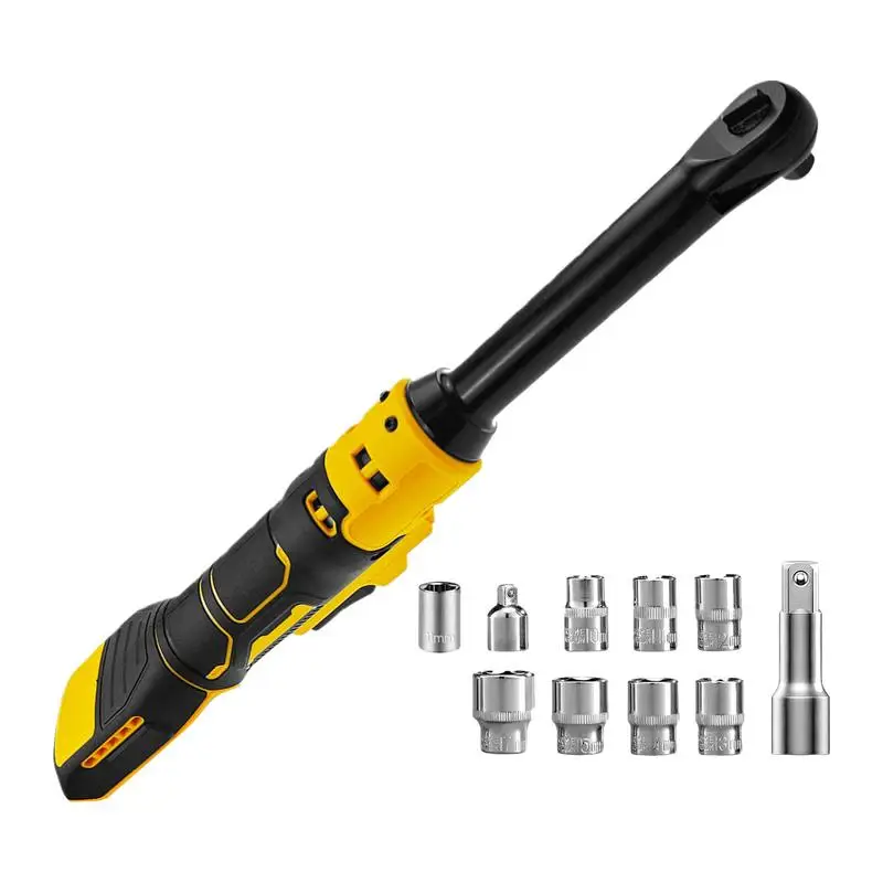 Electric Cordless Right Ratchet Electric Ratchet Wrench 21V Power Ratchet Wrench Power Tool Drive Variable Speed Power Wrench
Electric Cordless Right Ratchet Electric Ratchet Wrench 21V Power Ratchet Wrench Power Tool Drive Variable Speed Power Wrench