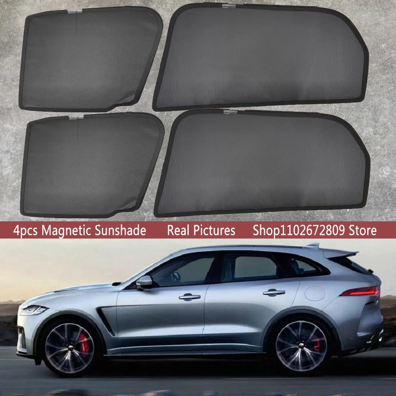 Magnetic Car Sunshade Shield Windshield Frame Curtain Sun Shades For Jaguar F-Pace FPace 2016 - 2023 2017 2018 2019 Accessories
Magnetic Car Sunshade Shield Windshield Frame Curtain Sun Shades For Jaguar F-Pace FPace 2016 - 2023 2017 2018 2019 Accessories