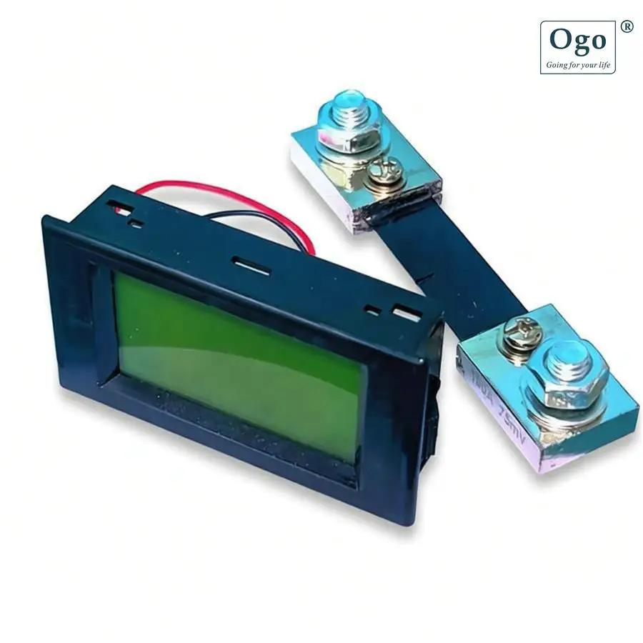 LCD Display OGO AMP Meter with Shunt 100A OGO-AM100
LCD Display OGO AMP Meter with Shunt 100A OGO-AM100