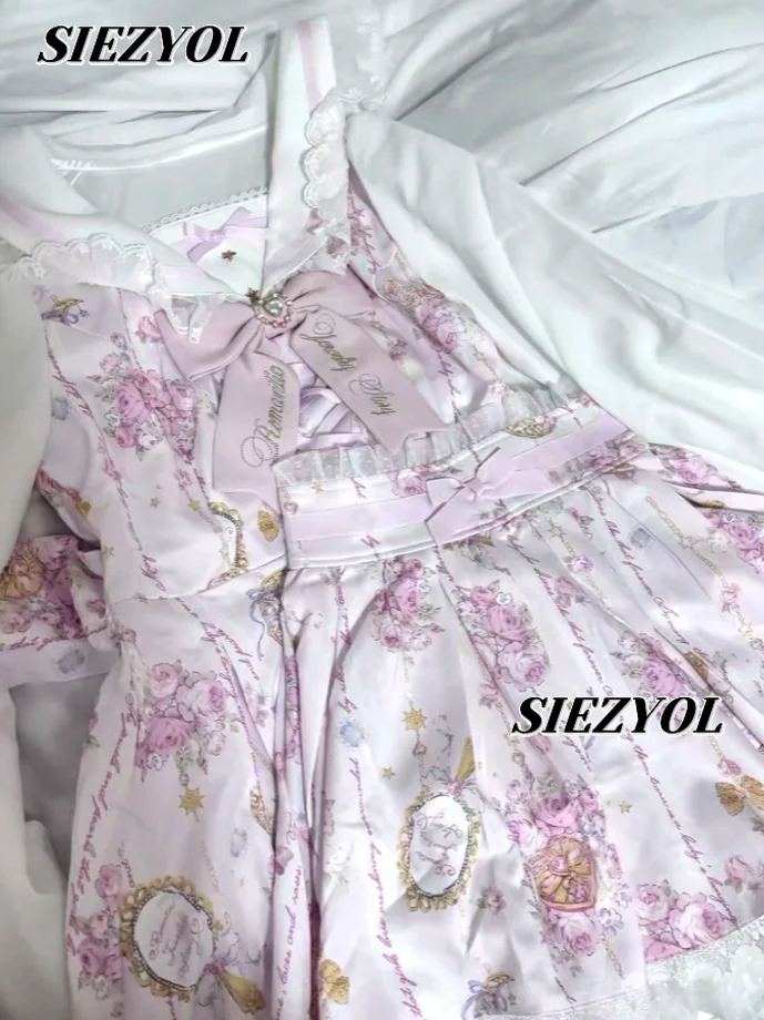 Japanese Lolita Liz Dress Women New Gemstone Printed Long Sleeve Sweet Girls Oversize Bow Dresses and Shorts Suit Two-Piece Sets
Japanese Lolita Liz Dress Women New Gemstone Printed Long Sleeve Sweet Girls Oversize Bow Dresses and Shorts Suit Two-Piece Sets