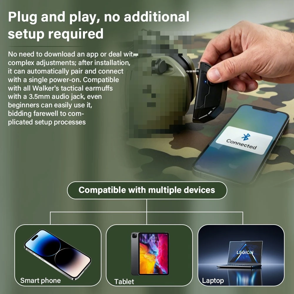 Electronic Shooting Earmuff reduce noise to protect hearing train tactical headphones to strengthen human voice Headset Foldable
Electronic Shooting Earmuff reduce noise to protect hearing train tactical headphones to strengthen human voice Headset Foldable