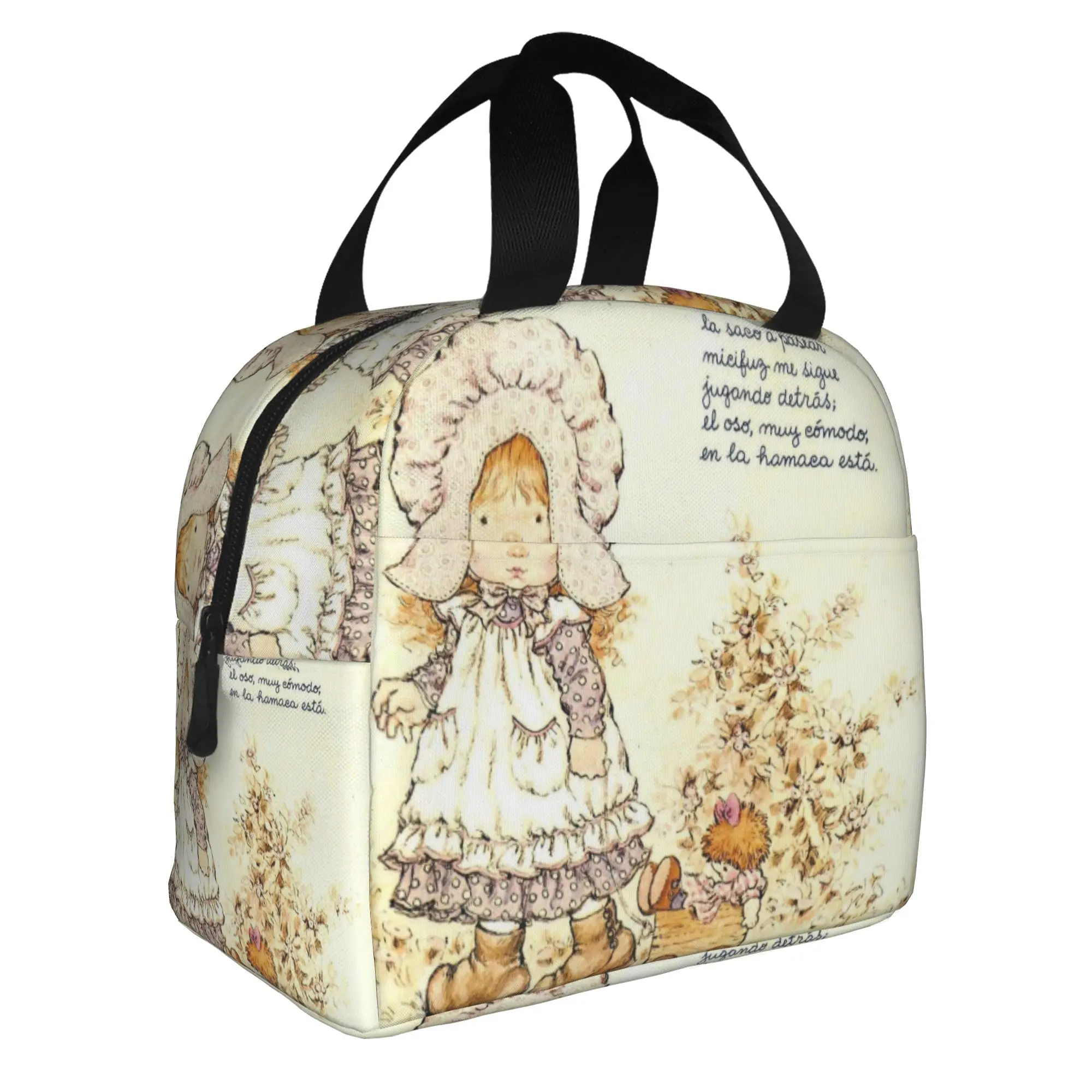 Cartoon S-Sarahs K-Kays Thermal Insulated Lunch Bags Women Girl Portable Lunch Container for School Multifunction Food Box
Cartoon S-Sarahs K-Kays Thermal Insulated Lunch Bags Women Girl Portable Lunch Container for School Multifunction Food Box