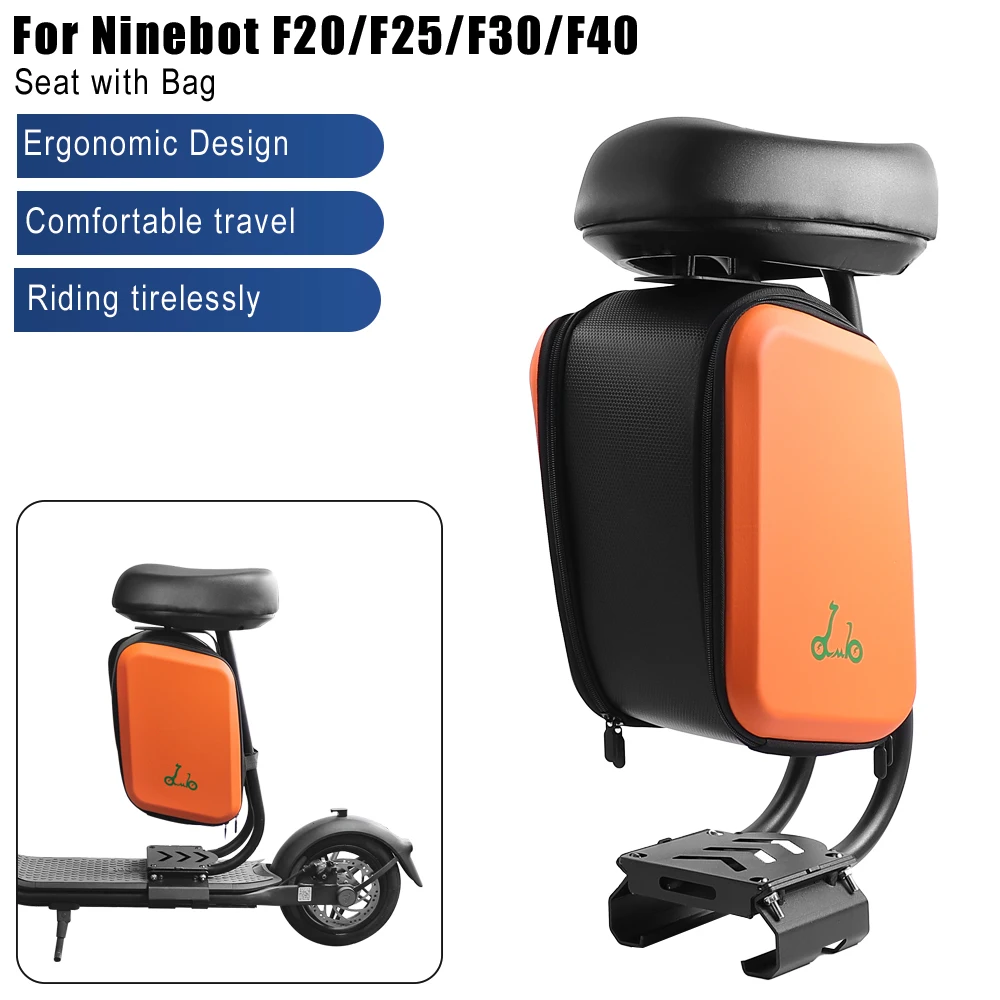 Multifunctional Chair Seat for Ninebot F Series F20 F25 F30 F40 Electric Scooter Storage Shock-absorbing Seat Kickscooter Parts
Multifunctional Chair Seat for Ninebot F Series F20 F25 F30 F40 Electric Scooter Storage Shock-absorbing Seat Kickscooter Parts