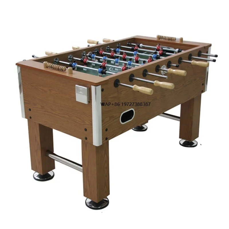 55" Large Standard Soccer Gaming Table Professional Hand Football Game Table Wooden Football Soccer Table Indoor for Adult
55" Large Standard Soccer Gaming Table Professional Hand Football Game Table Wooden Football Soccer Table Indoor for Adult