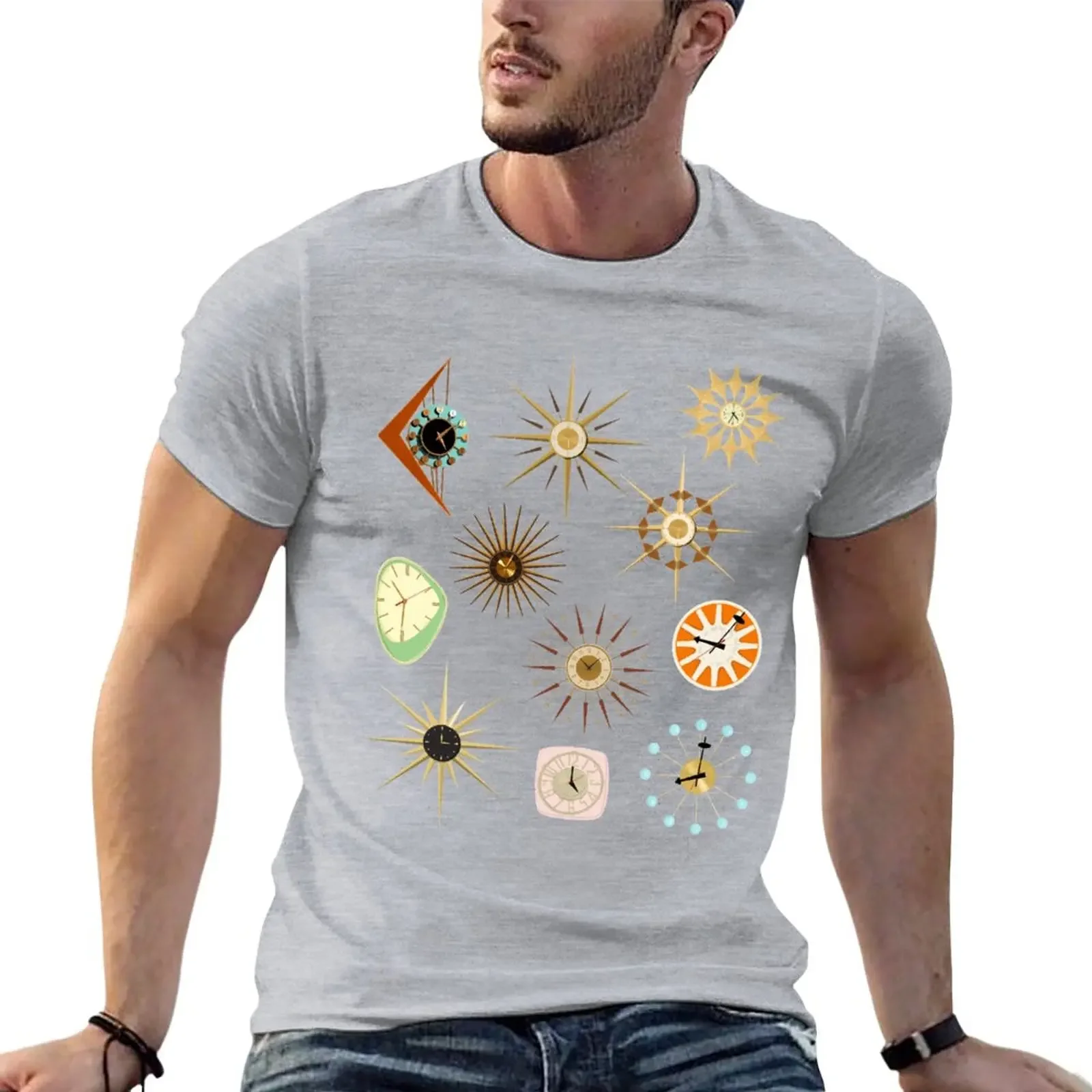 Mid Century Modern Clock Collection T-Shirt sports fans korean fashion customs heavy weight t shirts for men 
Mid Century Modern Clock Collection T-Shirt sports fans korean fashion customs heavy weight t shirts for men