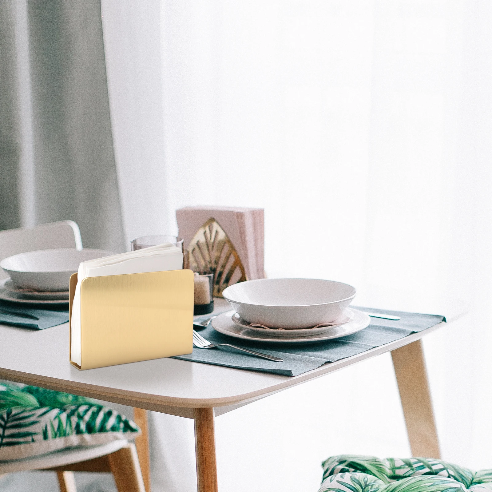 Napkin Holder Stainless Steel Wear Resistant Break Resistant Classic Shape Banquet Party Suitable Table Adornment Paper Napkins
Napkin Holder Stainless Steel Wear Resistant Break Resistant Classic Shape Banquet Party Suitable Table Adornment Paper Napkins
