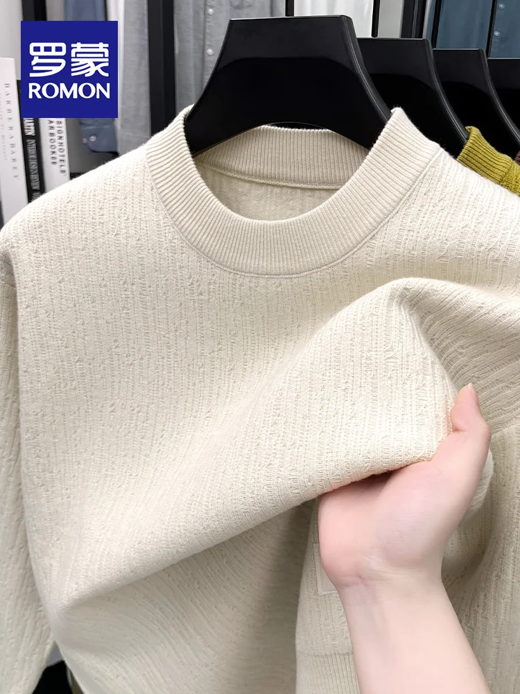 Мужской вязаный свитер с круглым вырезом, повседневный, базовый, однотонный, зимний, модный, в корейском стиле, свободного кроя, для делового повседневного образа
Мужской вязаный свитер с круглым вырезом, повседневный, базовый, однотонный, зимний, модный, в корейском стиле, свободного кроя, для делового повседневного образа