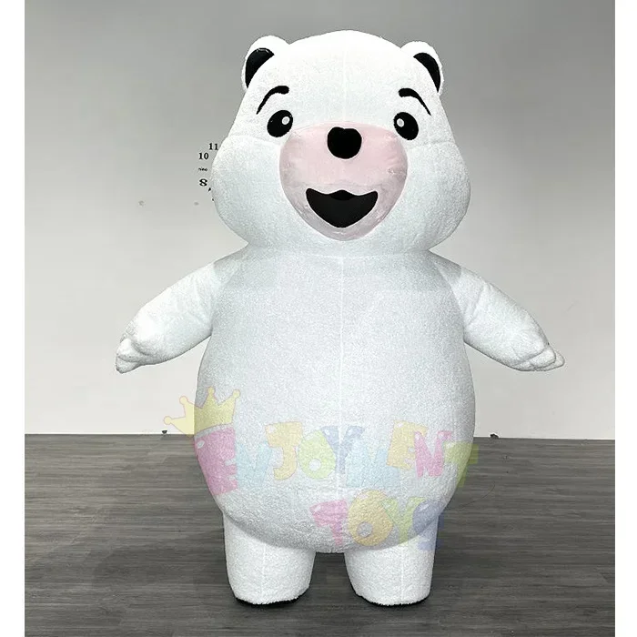Inflatable Costume White Bear Mascot Costume Parade Quality Birthday for Adult Animal Halloween Party No Battery
Inflatable Costume White Bear Mascot Costume Parade Quality Birthday for Adult Animal Halloween Party No Battery