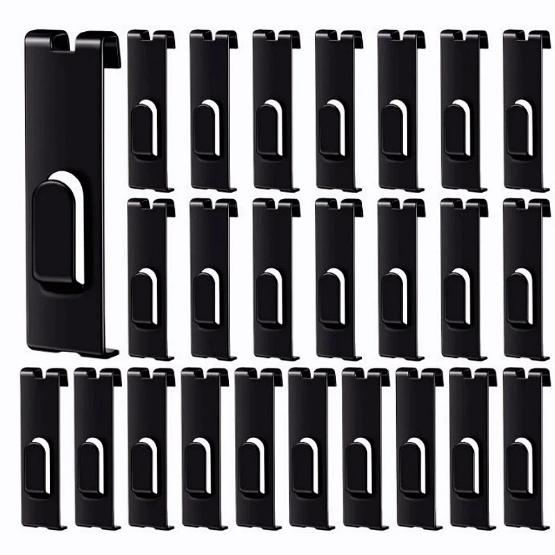 25pcs Gridwall Hooks Hangers,Grid Panel Hooks, Wall Hook, Grid Wall Accessories, Wire Grid Hook, Shelf Hooks
25pcs Gridwall Hooks Hangers,Grid Panel Hooks, Wall Hook, Grid Wall Accessories, Wire Grid Hook, Shelf Hooks