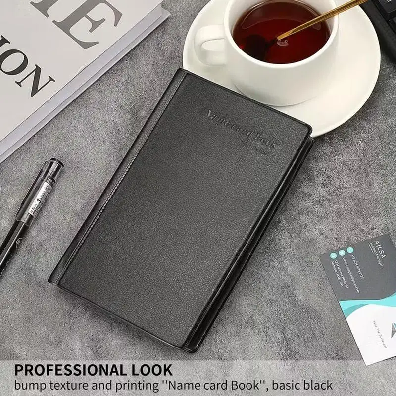 60-150 Pockets Large Capacity Business Card Booklet Card Holder Portable Card Organizer Cards Storage Folder Office Supplies
60-150 Pockets Large Capacity Business Card Booklet Card Holder Portable Card Organizer Cards Storage Folder Office Supplies