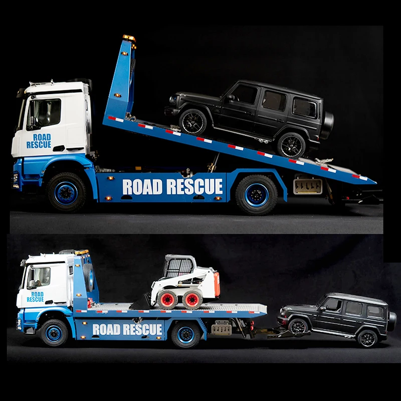 JDM 196 Wrecker 1/14 Remote Control Hydraulic Flatbed Wrecker Metal Model 4x4 Remote Control Rescue Trailer RTR Boy Toy Gift
JDM 196 Wrecker 1/14 Remote Control Hydraulic Flatbed Wrecker Metal Model 4x4 Remote Control Rescue Trailer RTR Boy Toy Gift