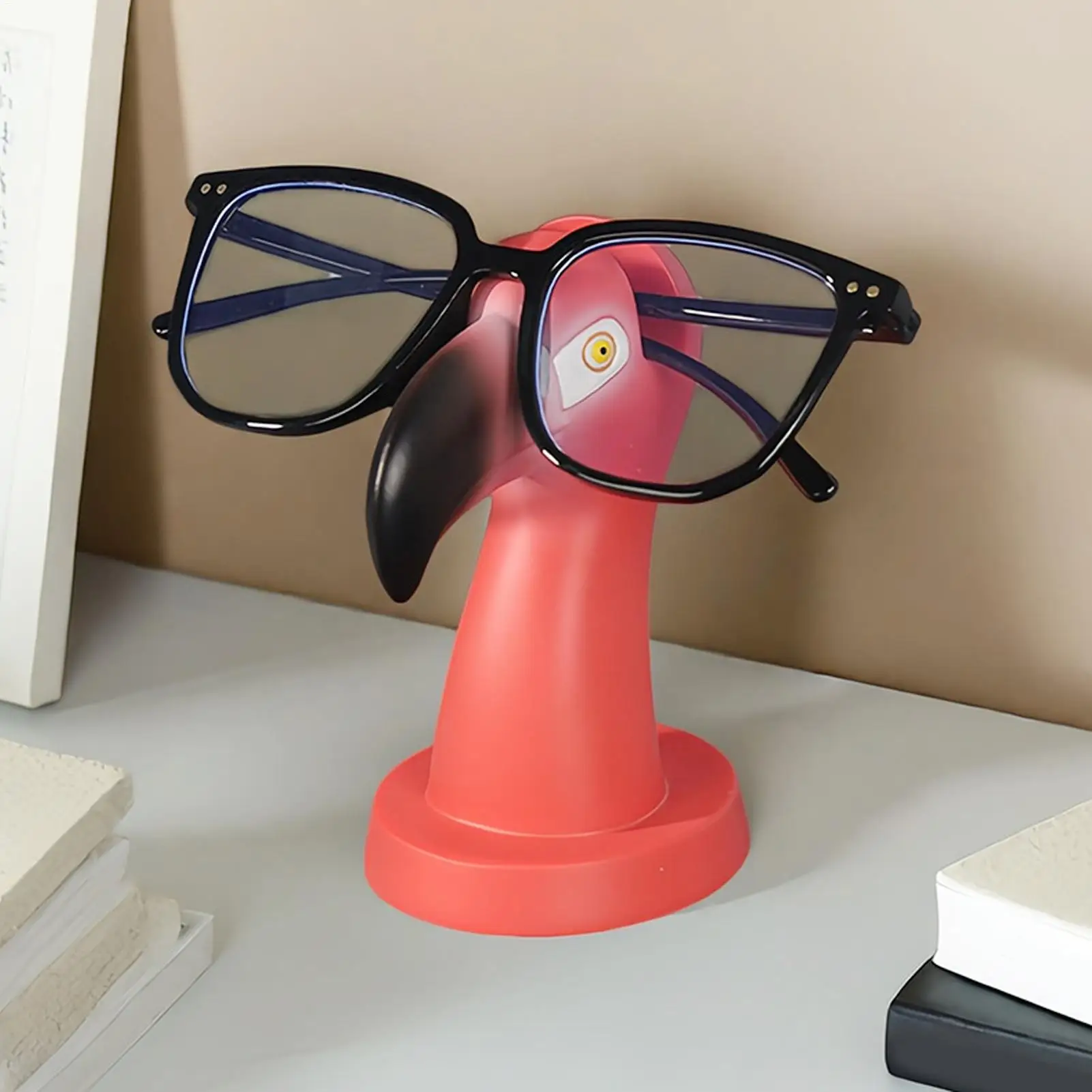 Eyeglass Holder Stand Flamingo Glasses Holder Resin Creative Carved Animal Decorative Display Stand For Men Workplace Home
Eyeglass Holder Stand Flamingo Glasses Holder Resin Creative Carved Animal Decorative Display Stand For Men Workplace Home