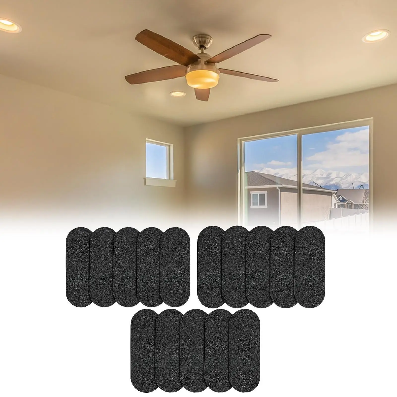 5x Ceiling Fan Filter for Blades Air Purifiers Office Home for Nursery Indoor
5x Ceiling Fan Filter for Blades Air Purifiers Office Home for Nursery Indoor