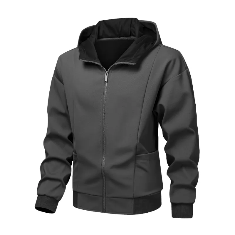 Мужской повседневный спортивный универсальный кардиган с капюшоном, толстовка с длинными рукавами, однотонный кардиган на молнии, топ
Мужской повседневный спортивный универсальный кардиган с капюшоном, толстовка с длинными рукавами, однотонный кардиган на молнии, топ