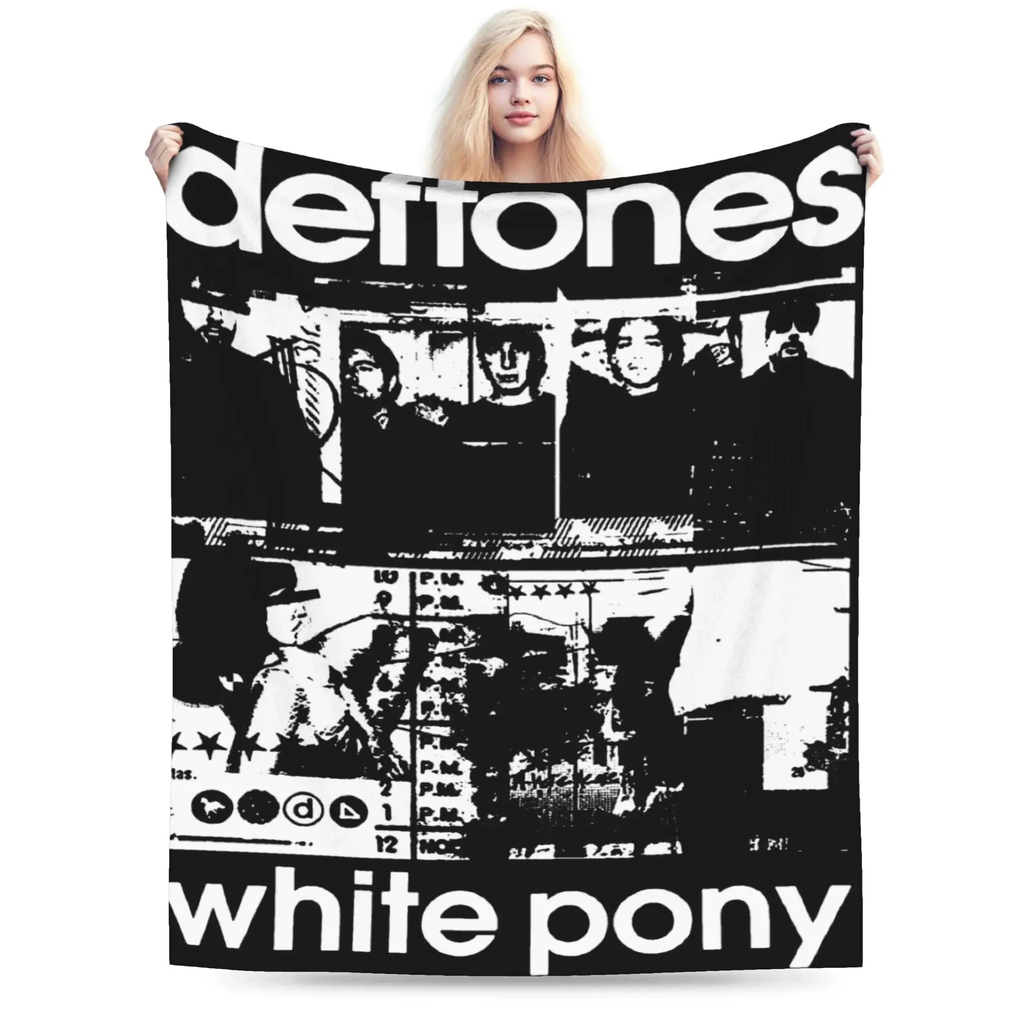 Легкое бархатное одеяло-плед Deftones White Pony Inspired, мягкий и удобный коврик в стиле метал-группы для декора дивана или кровати
Легкое бархатное одеяло-плед Deftones White Pony Inspired, мягкий и удобный коврик в стиле метал-группы для декора дивана или кровати