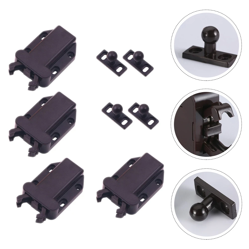 4 Pcs Door Cabinet Self-locking Device Latches Spring for Furniture Push Open Closer Hardware Pull Tool
4 Pcs Door Cabinet Self-locking Device Latches Spring for Furniture Push Open Closer Hardware Pull Tool