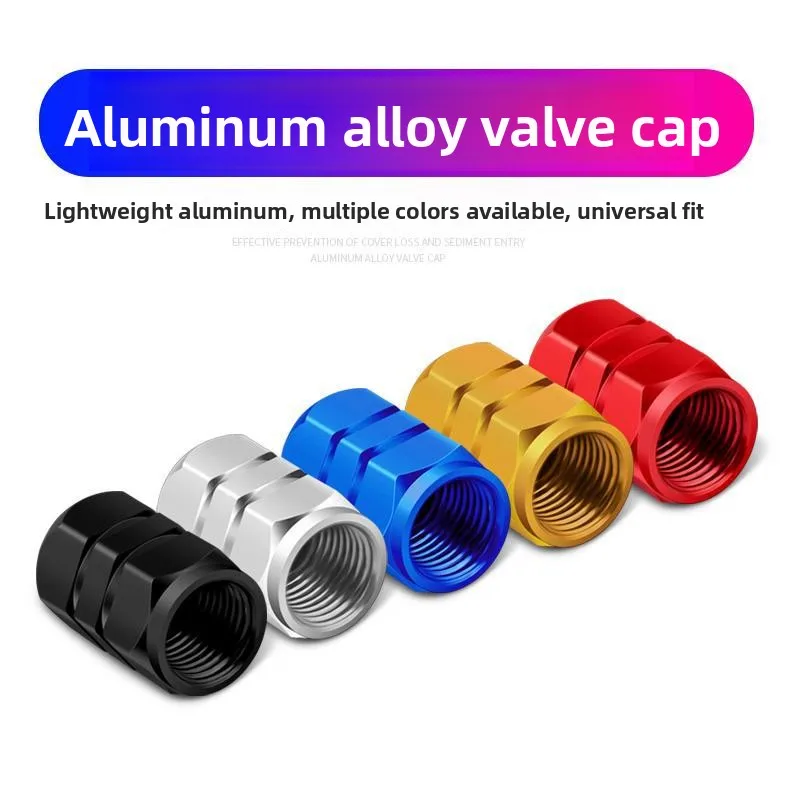 4PCS Tire Valve Stem Caps Tires Decor Accessories Aluminum Alloy Nipple Wheel Caps for Cars Motorcycles Bicycle Cover Dustproof
4PCS Tire Valve Stem Caps Tires Decor Accessories Aluminum Alloy Nipple Wheel Caps for Cars Motorcycles Bicycle Cover Dustproof