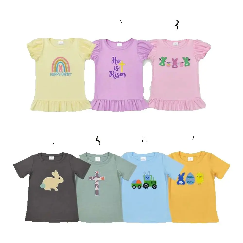 Baby kids clothing Sibling summer girls and boys Sibling Boys Baby Girls Easter Cotton Embroidery Short Sleeve Shirt Tops
Baby kids clothing Sibling summer girls and boys Sibling Boys Baby Girls Easter Cotton Embroidery Short Sleeve Shirt Tops