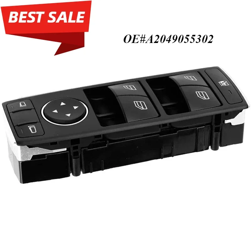 A2049055302 Power Master Window Control Switch For Mercedes-Benz W204 C220W212 S212 C250 C300 C350 C63 E350 E550 E250
A2049055302 Power Master Window Control Switch For Mercedes-Benz W204 C220W212 S212 C250 C300 C350 C63 E350 E550 E250