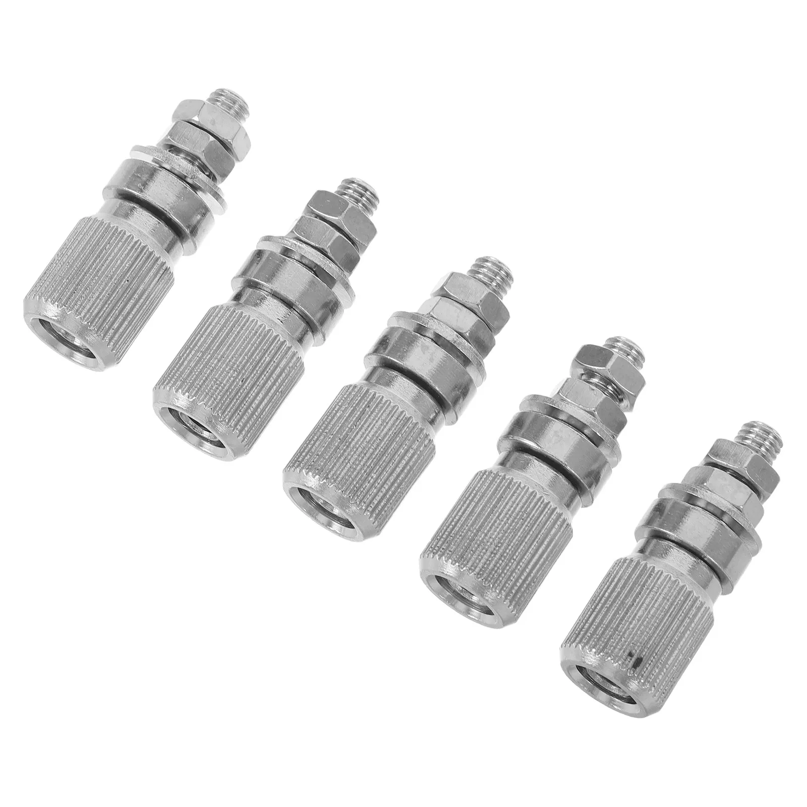 5Pcs Metal Speaker Connector Binding Post M5x33mm Replacement Loudspeaker Terminal Banana Jack Female Socket Audio Equipment
5Pcs Metal Speaker Connector Binding Post M5x33mm Replacement Loudspeaker Terminal Banana Jack Female Socket Audio Equipment