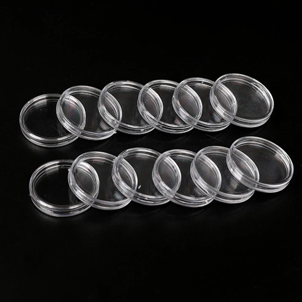 Brand New Parts Suitable Supply Useful Coin Storage Holder Plastic Round 100Pcs Capsule Case Decoration Elements
Brand New Parts Suitable Supply Useful Coin Storage Holder Plastic Round 100Pcs Capsule Case Decoration Elements