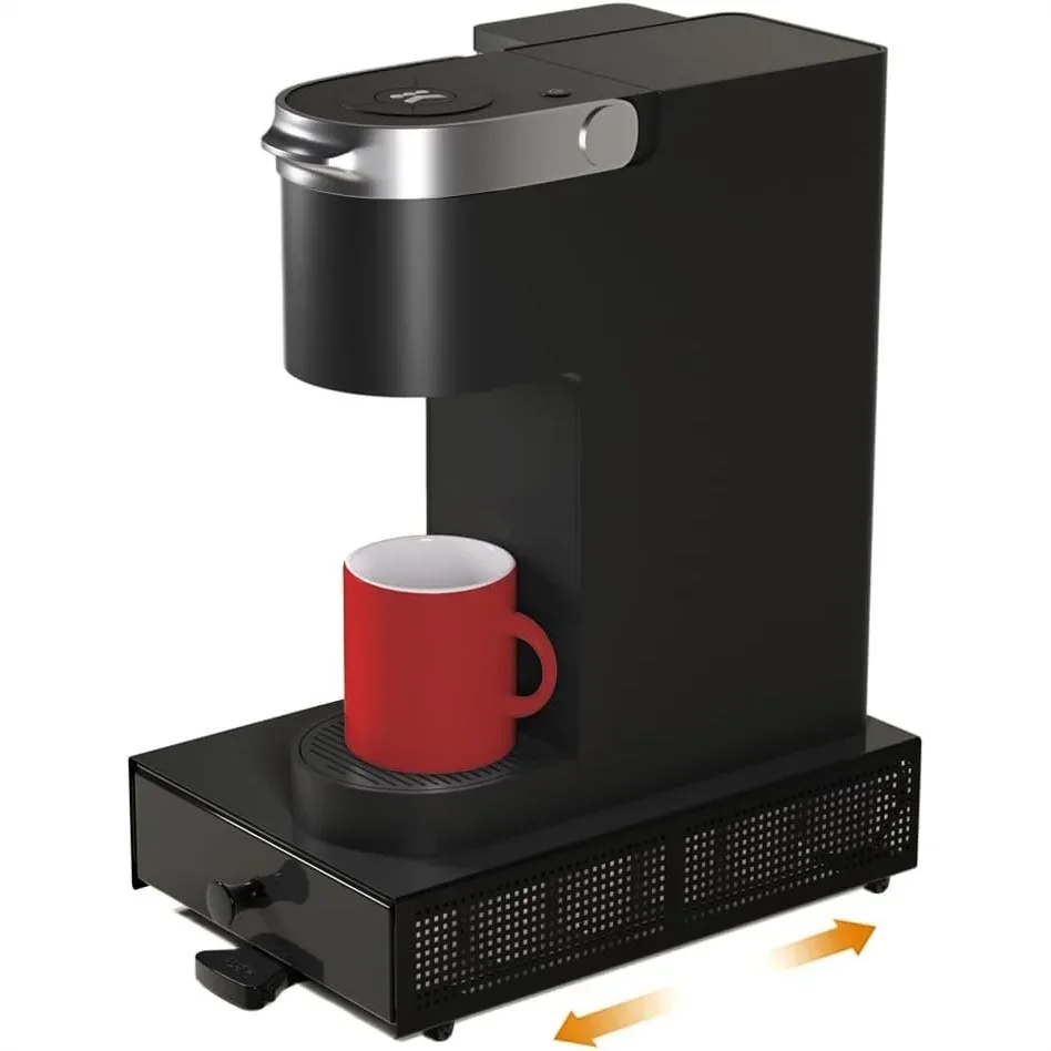 K Cup Organizer Storage Drawer Sliding Tray Pull-out Coffee Pod Holder Compatible with Keurig Accessories for 24 Pods
K Cup Organizer Storage Drawer Sliding Tray Pull-out Coffee Pod Holder Compatible with Keurig Accessories for 24 Pods