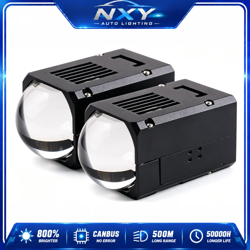 NXY M18 1.8 Inch Bi LED Lens Headlight Projector Module 120W Super Bright EV Electric Car Motorcycle Retrofit Tuning Lamps 12V
NXY M18 1.8 Inch Bi LED Lens Headlight Projector Module 120W Super Bright EV Electric Car Motorcycle Retrofit Tuning Lamps 12V