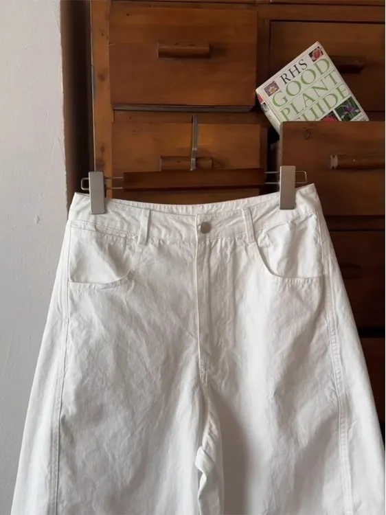 Summer Casual Slimming White Scythe Pants Large Size Women's Clothing 2025 New Loose Casual Pants Scythe Nine-Piece Pants
Summer Casual Slimming White Scythe Pants Large Size Women's Clothing 2025 New Loose Casual Pants Scythe Nine-Piece Pants