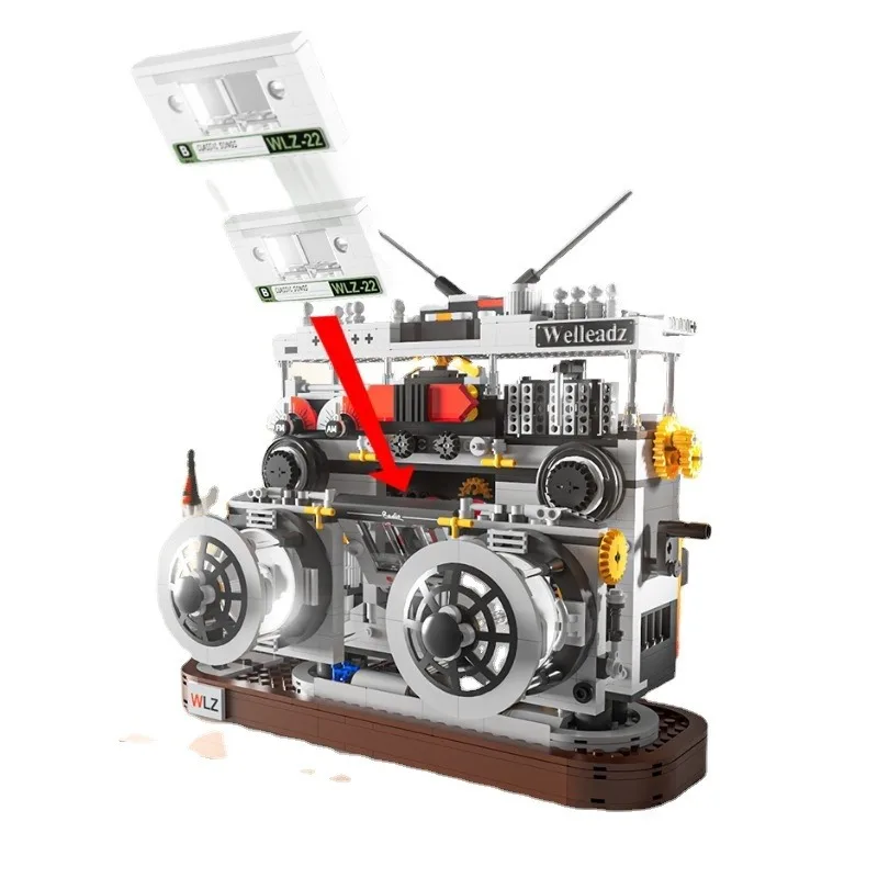 Simuliertes Retro-Radio, kleine Partikelbausteine, kreative Kameramontage für Kinder, Puzzle-Spielzeug im Großhandel
Simuliertes Retro-Radio, kleine Partikelbausteine, kreative Kameramontage für Kinder, Puzzle-Spielzeug im Großhandel