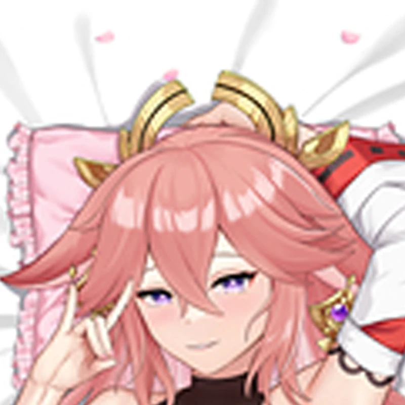 New Pattern Anime Yae Miko Dakimakura Hugging Body Pillow Cover Case double-sided printing
New Pattern Anime Yae Miko Dakimakura Hugging Body Pillow Cover Case double-sided printing