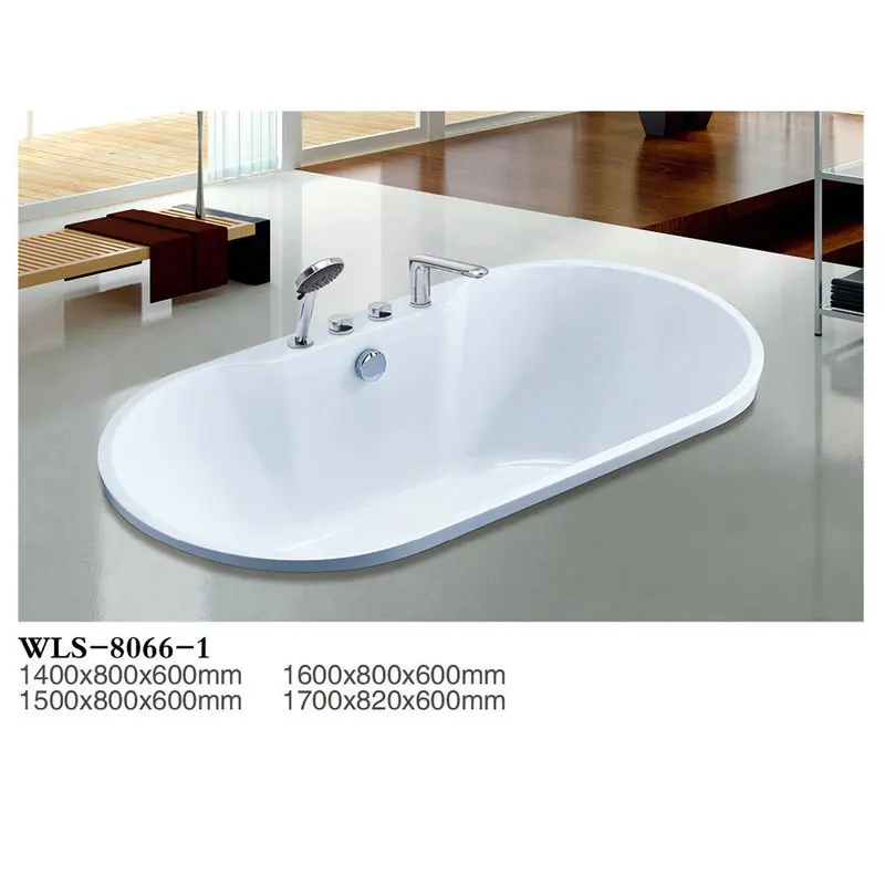 Embedded Acrylic Surf Jacuzzi Hotel Home Oval Thermostatic Single Bathtub With Pillow 8066-1
Embedded Acrylic Surf Jacuzzi Hotel Home Oval Thermostatic Single Bathtub With Pillow 8066-1