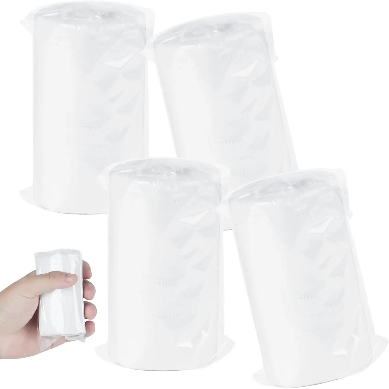 4 Pack Coreless Travel Toilet Paper Soft Camp Toilet Tissue for Camping Hiking Outdoor Portable
4 Pack Coreless Travel Toilet Paper Soft Camp Toilet Tissue for Camping Hiking Outdoor Portable