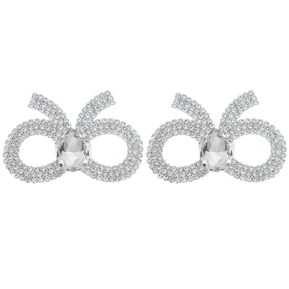 Bowknot Shoe Clips Rhinestone Decorative Accessories for Women High Heels S Wedding Party Flat Shoes Jewelry charms
Bowknot Shoe Clips Rhinestone Decorative Accessories for Women High Heels S Wedding Party Flat Shoes Jewelry charms