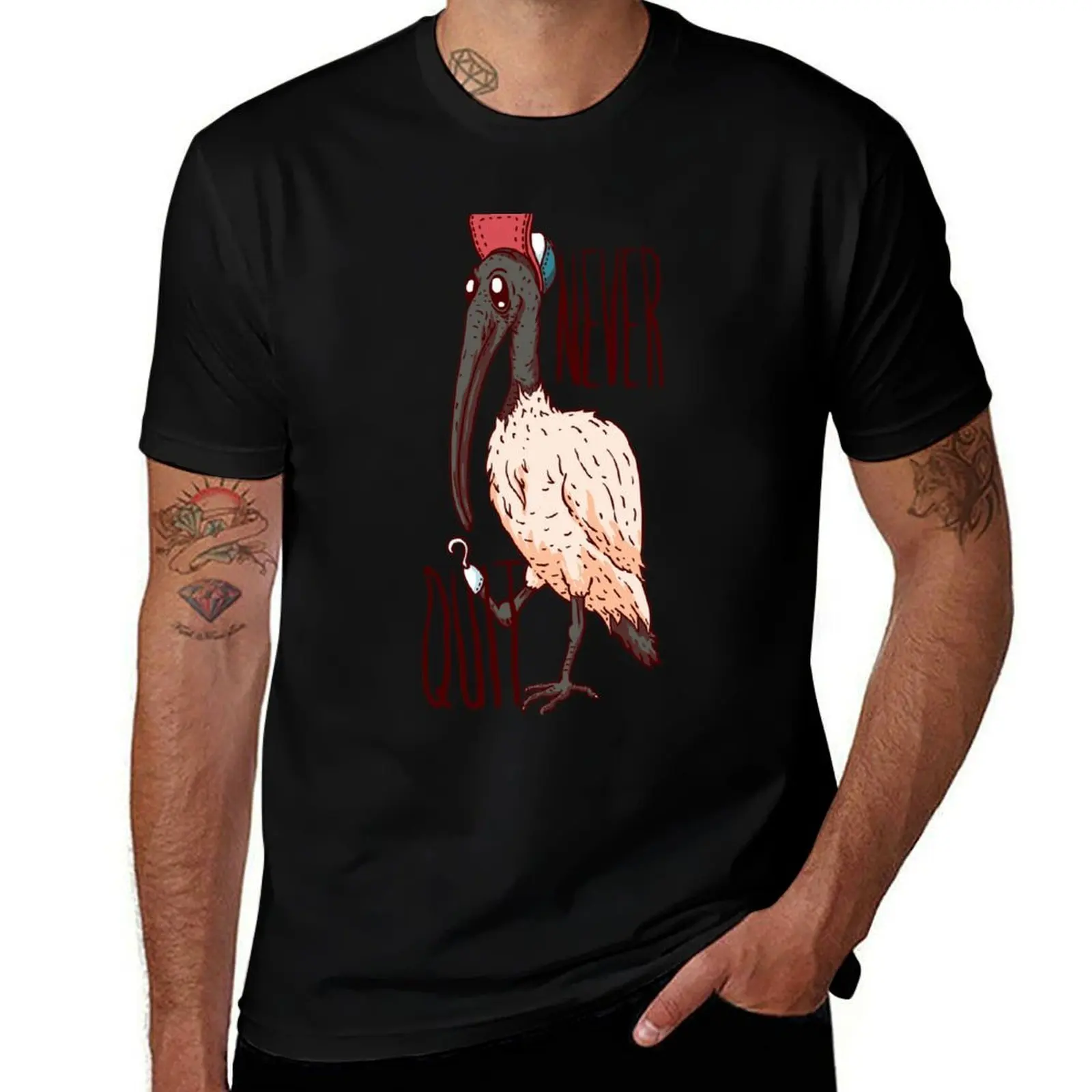 Never Quit - Bin Chicken Aussie Trash Bird White Ibis Tip Turkey Sandwich snatcher Picnic Pirate Straya Snack Thief Bin T-Shirt
Never Quit - Bin Chicken Aussie Trash Bird White Ibis Tip Turkey Sandwich snatcher Picnic Pirate Straya Snack Thief Bin T-Shirt