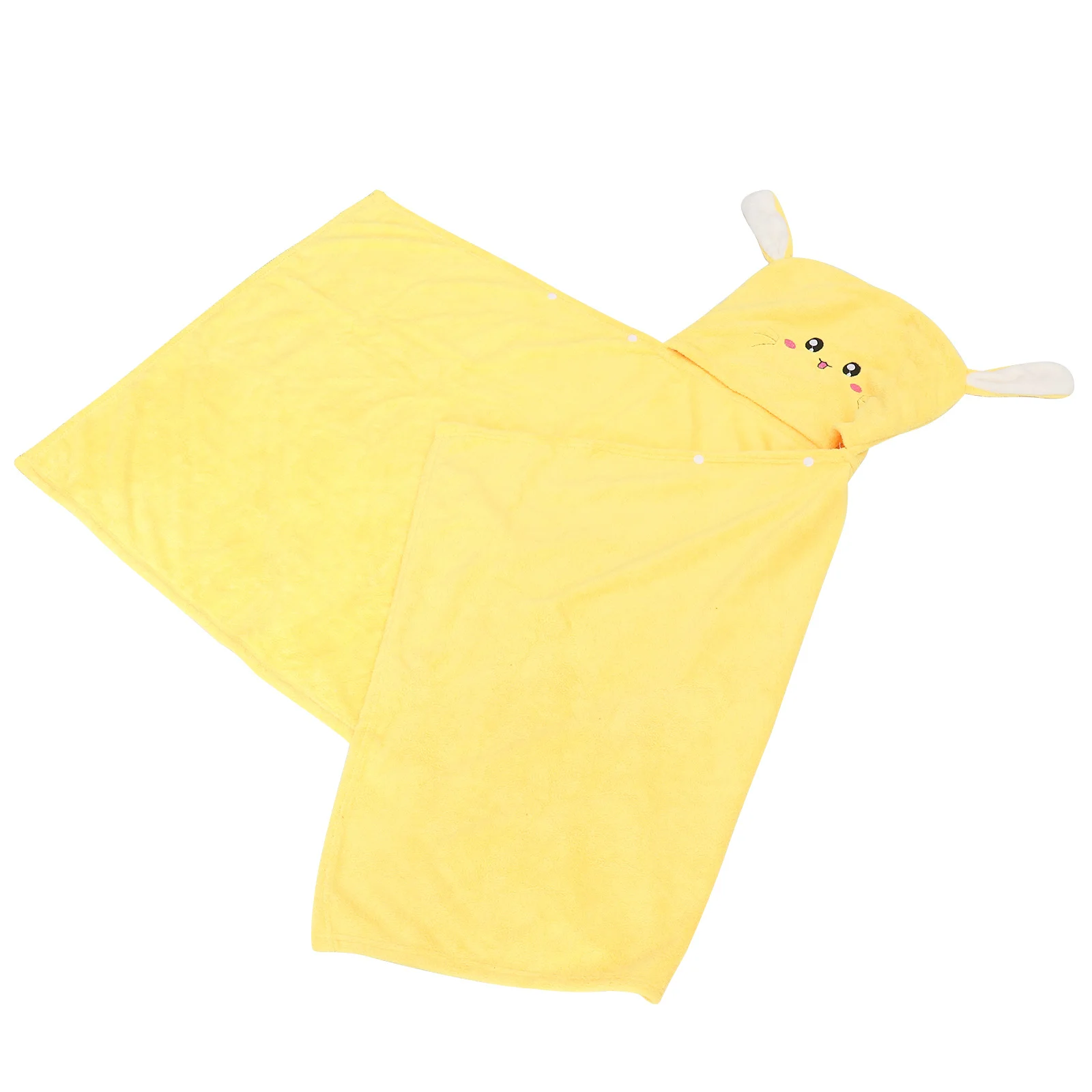 Cartoon Bath Towel Dog Shape Bath Robe Yellow 60x120cm Coral Fleece Super Absorbent Children's Beach Towel Poncho
Cartoon Bath Towel Dog Shape Bath Robe Yellow 60x120cm Coral Fleece Super Absorbent Children's Beach Towel Poncho