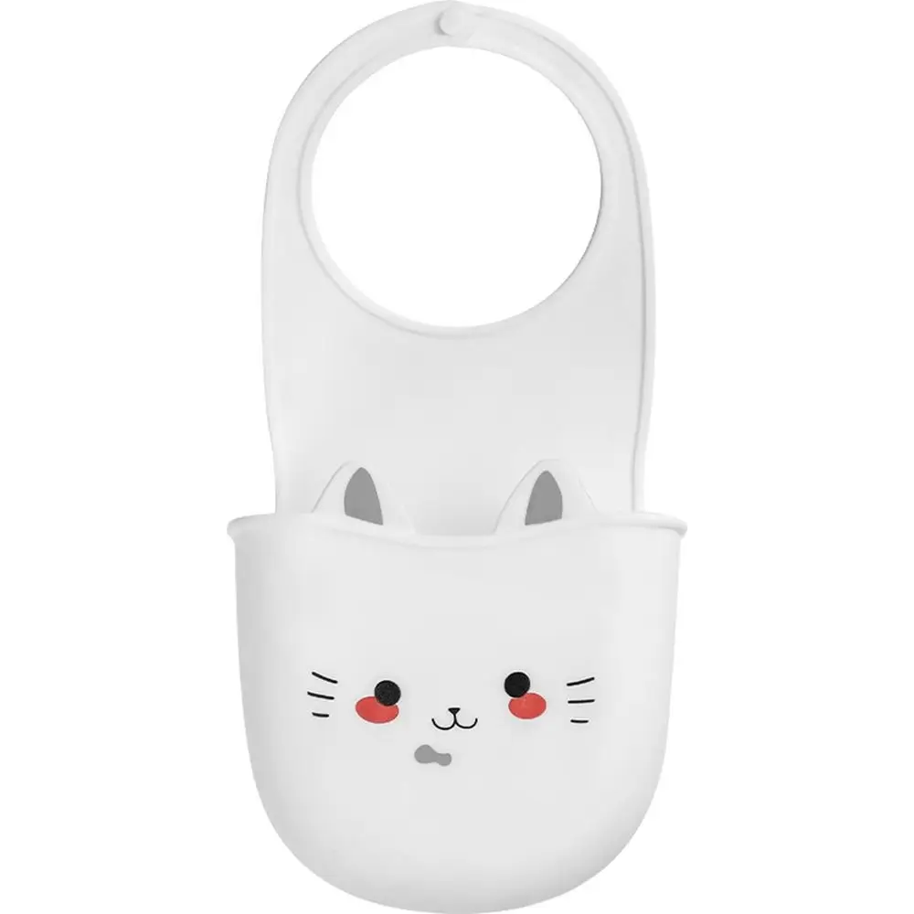 Portable Silicone Cartoon Cat Hanging Basket Soft White Sink Drain Basket Snap Fastener Faucet Sponge Holder for Home
Portable Silicone Cartoon Cat Hanging Basket Soft White Sink Drain Basket Snap Fastener Faucet Sponge Holder for Home
