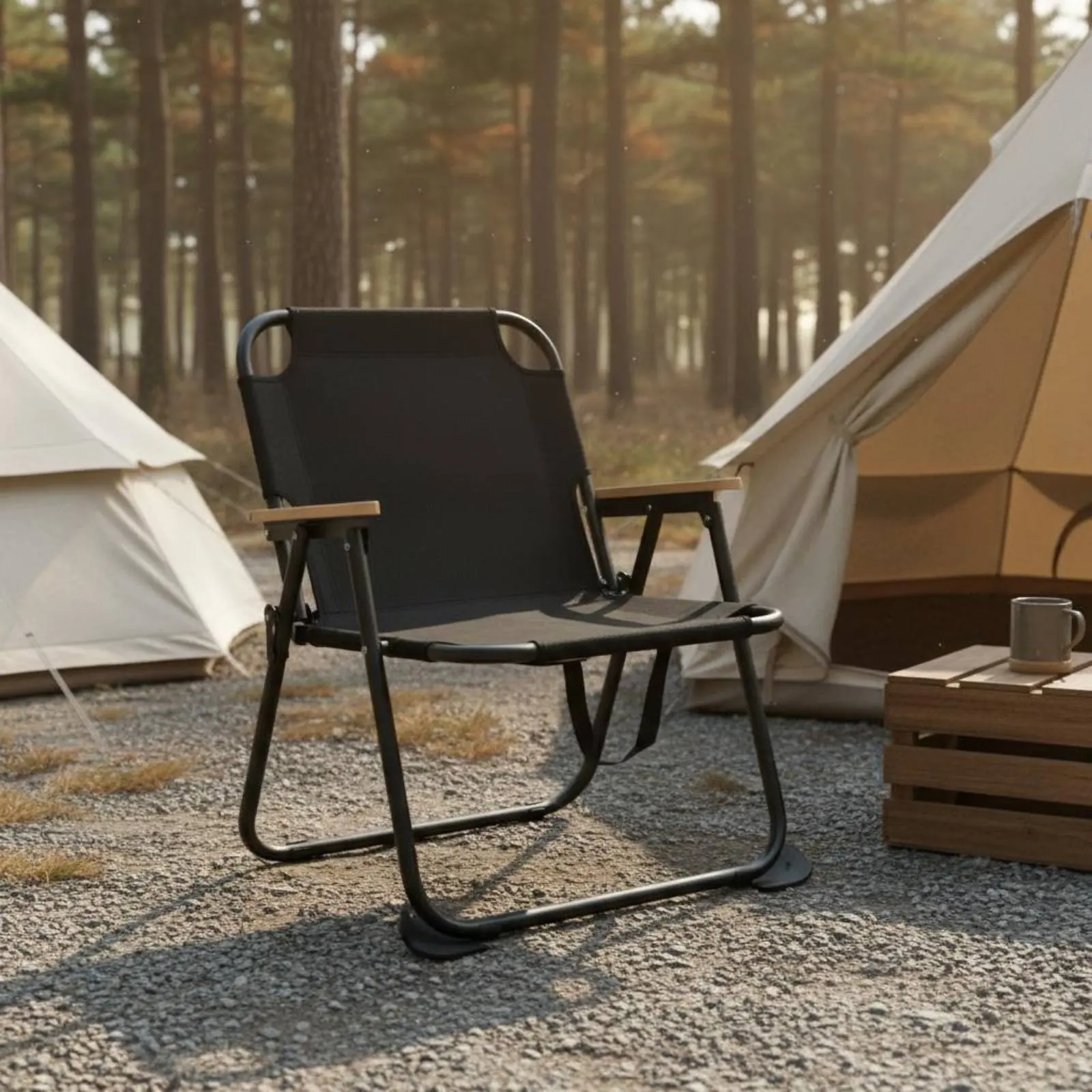 Frog Design Camp Chair 600D Oxford Material Portable Outdoor Chair Camping Equipment Sturdy Duty for Backyard
Frog Design Camp Chair 600D Oxford Material Portable Outdoor Chair Camping Equipment Sturdy Duty for Backyard