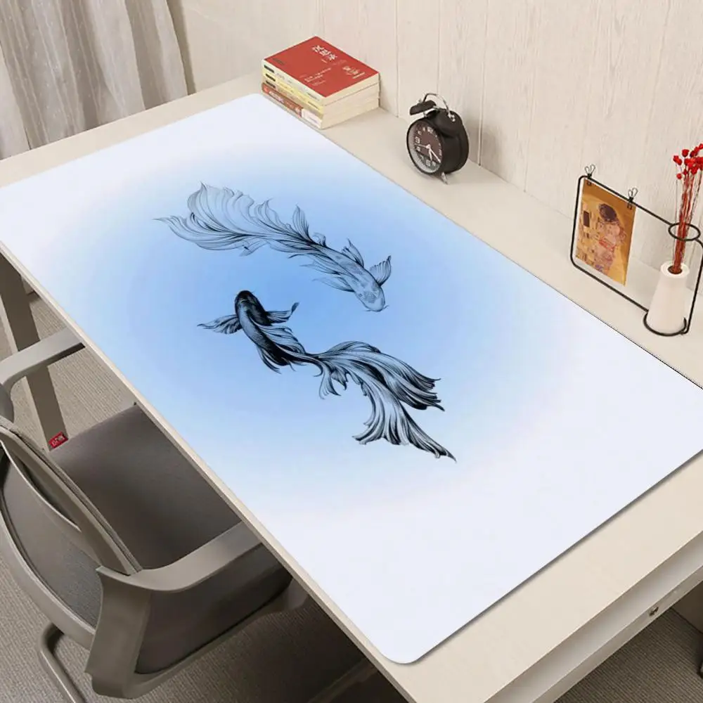 Коврик для мыши Twin Koi Fish, нескользящий игровой коврик для мыши, коврик для мыши для киберспорта, игровой механический коврик для клавиатуры XXL, настольный коврик
Коврик для мыши Twin Koi Fish, нескользящий игровой коврик для мыши, коврик для мыши для киберспорта, игровой механический коврик для клавиатуры XXL, настольный коврик
