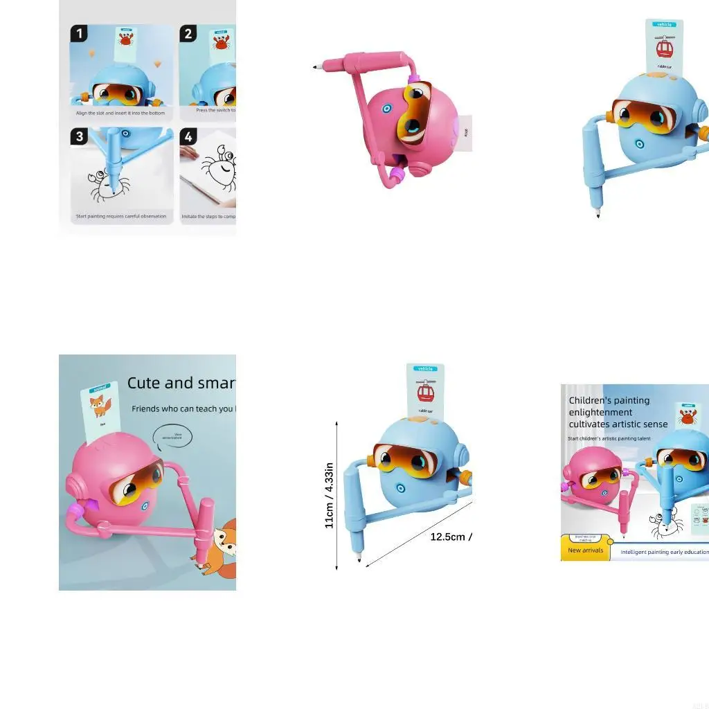 Educational Art Robot Kids Creative Art Stimulates Creativity Parent Child Activities Safe ABS Material A2UB
Educational Art Robot Kids Creative Art Stimulates Creativity Parent Child Activities Safe ABS Material A2UB