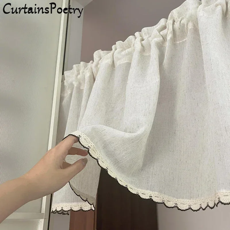 Natural Semi-Sheer Curtains for Living Room Rich Linen Textured Look Window Short Curtains Draperies Light Filtering for Bedroom
Natural Semi-Sheer Curtains for Living Room Rich Linen Textured Look Window Short Curtains Draperies Light Filtering for Bedroom