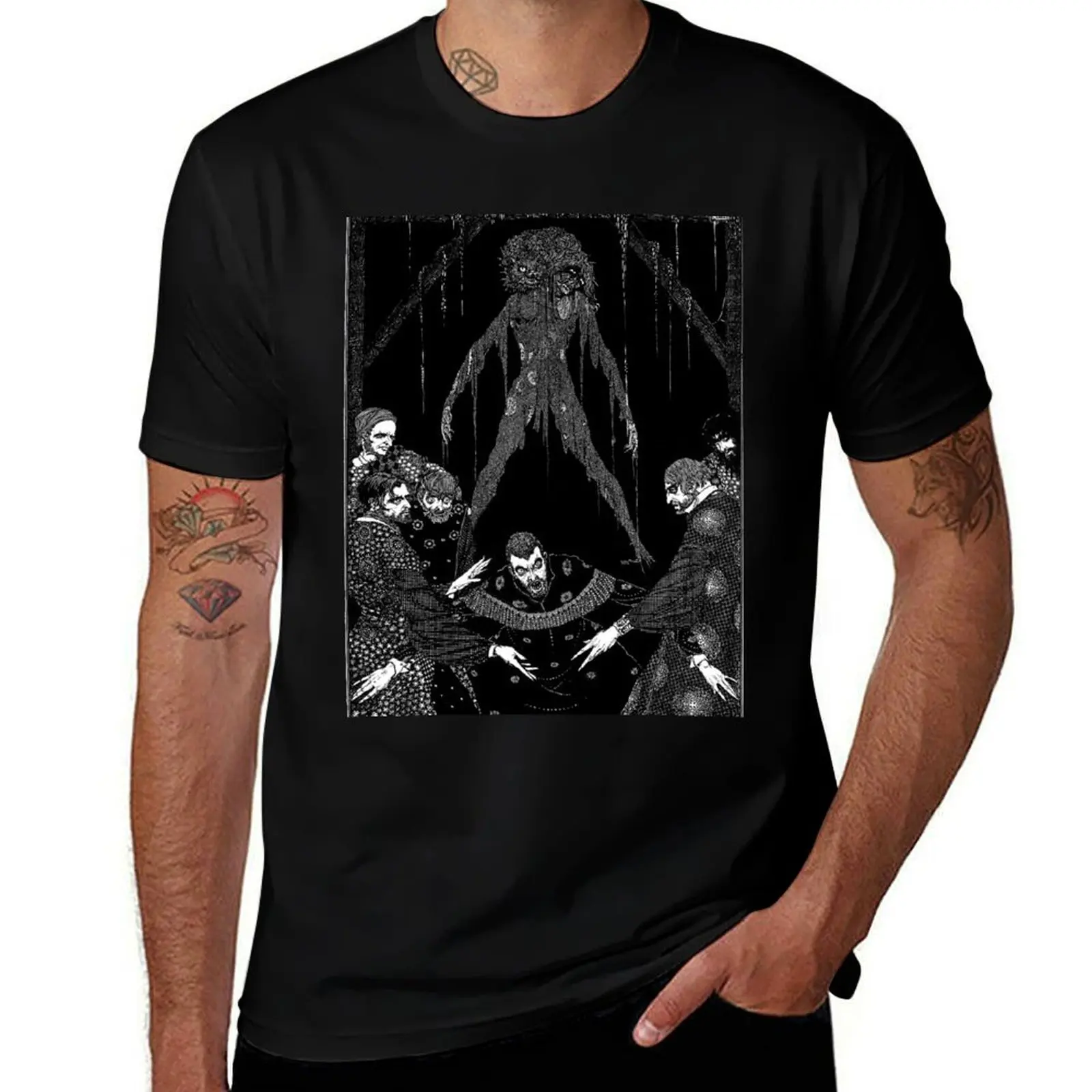 The Black Cat: Harry Clarke: Edgar Allan Poe T-Shirt blue lock Blouse oversized t shirts for men
The Black Cat: Harry Clarke: Edgar Allan Poe T-Shirt blue lock Blouse oversized t shirts for men