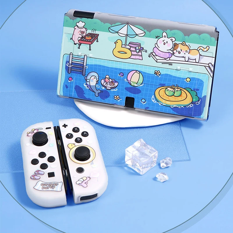 Nintendo Switch OLED Accessories Protective Shell Hard PC Cover NS Game Host Console Soft Cover Protection Case for Switch
Nintendo Switch OLED Accessories Protective Shell Hard PC Cover NS Game Host Console Soft Cover Protection Case for Switch