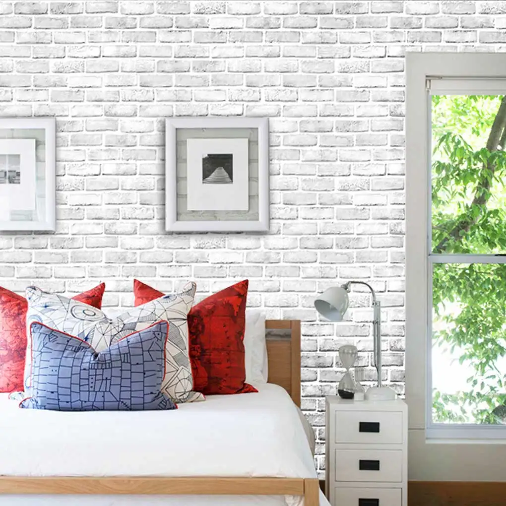 45cmx10m Vintage Brick Wall Papers Bedroom Living Room Self Adhesive Walls Stickers Kitchen Waterproof Wallpaper Art Decors
45cmx10m Vintage Brick Wall Papers Bedroom Living Room Self Adhesive Walls Stickers Kitchen Waterproof Wallpaper Art Decors