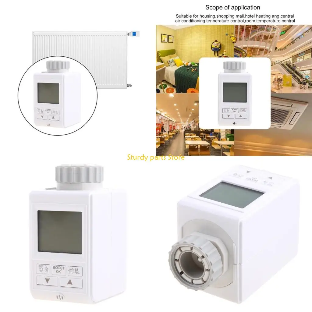 97QC Белый ЖК-термостат, таймер, TRV-радиатор для клапана с батарейным питанием, простой в эксплуатации
97QC Белый ЖК-термостат, таймер, TRV-радиатор для клапана с батарейным питанием, простой в эксплуатации