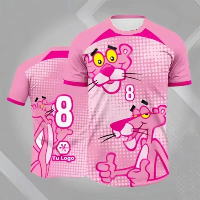 2025 Miniso Disney New Men And Women Fashion The Pink Panther Sports Shirt Summer Breathable Quick Drying Cartoon Oversize Tee
2025 Miniso Disney New Men And Women Fashion The Pink Panther Sports Shirt Summer Breathable Quick Drying Cartoon Oversize Tee 