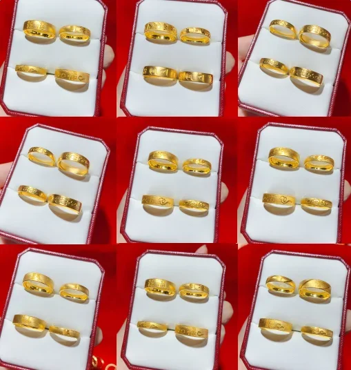 HX 24K Pure Gold Ring Real AU 999 Solid Gold Rings Elegant Shiny Heart Beautiful Upscale Trendy Jewelry Hot Sell New 2023
HX 24K Pure Gold Ring Real AU 999 Solid Gold Rings Elegant Shiny Heart Beautiful Upscale Trendy Jewelry Hot Sell New 2023