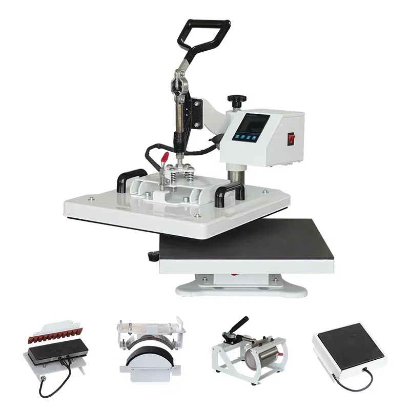 8in1 Digital Heat Press Machine Transfer Sublimation T-Shirt Mug Hat Cap T-shirt Printing Machine for Sale
8in1 Digital Heat Press Machine Transfer Sublimation T-Shirt Mug Hat Cap T-shirt Printing Machine for Sale