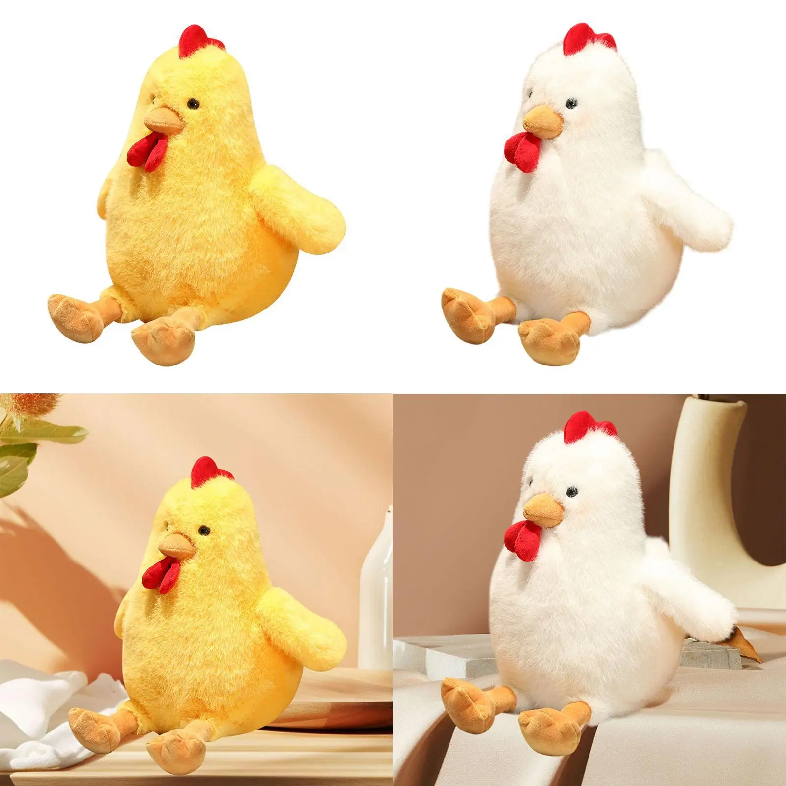 Chicken Figure Toy Adorable Plush Doll for Girlfriend Kids Creative Gifts
Chicken Figure Toy Adorable Plush Doll for Girlfriend Kids Creative Gifts